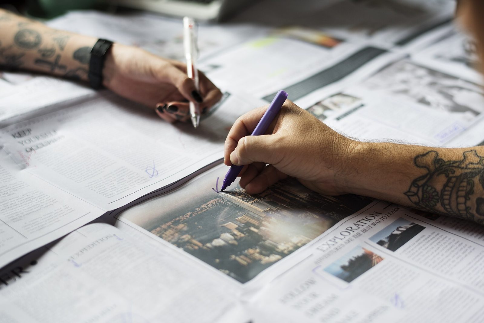 A hand signing a document in ink, unhurried.